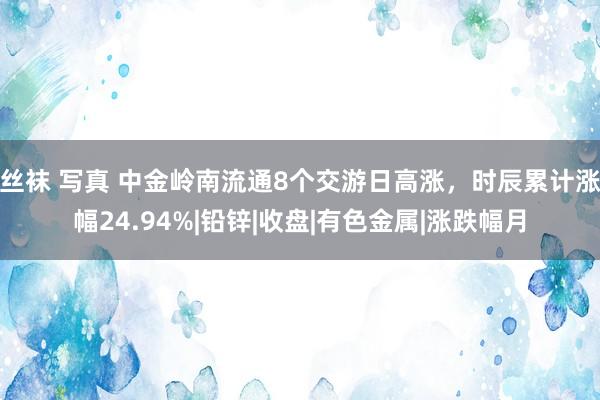 丝袜 写真 中金岭南流通8个交游日高涨，时辰累计涨幅24.94%|铅锌|收盘|有